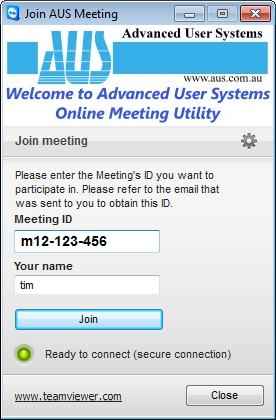 Join Meeting Utility